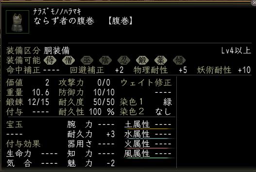 ならず者の腹巻.JPG