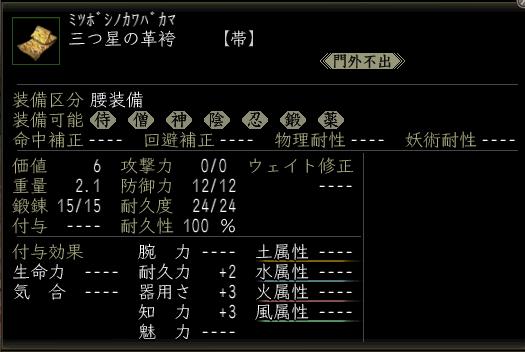 三つ星の革袴.JPG