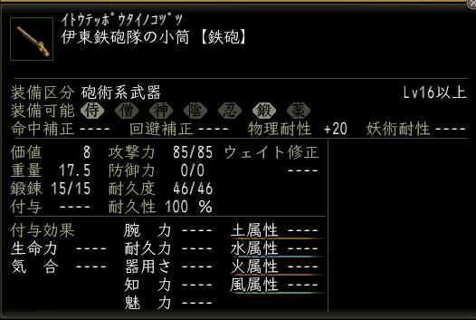 伊東鉄砲隊の小筒.JPG