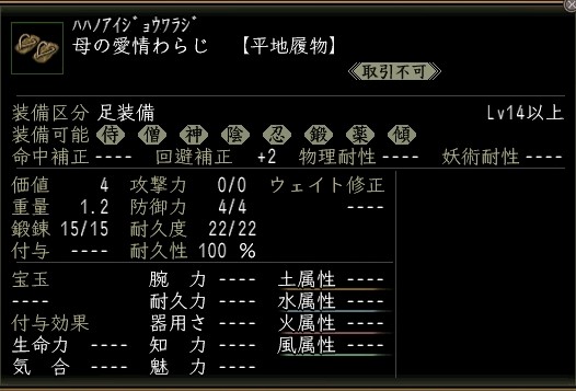 母の愛情わらじ.JPG