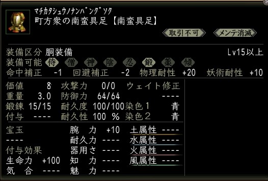 町方衆の南蛮具足.JPG