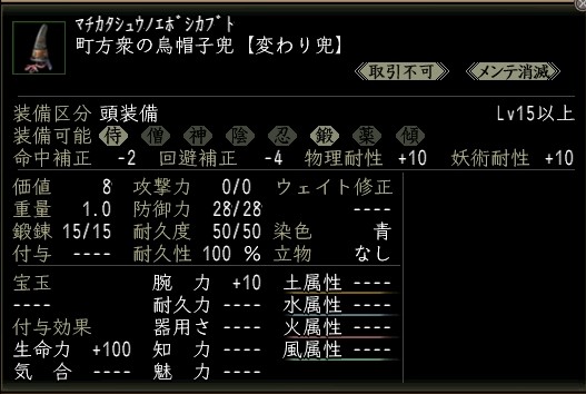 町方衆の烏帽子兜.JPG
