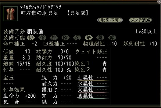 町方衆の胴具足.JPG