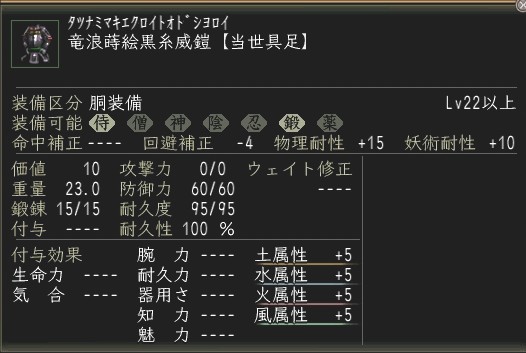 竜浪蒔絵黒糸威鎧.JPG