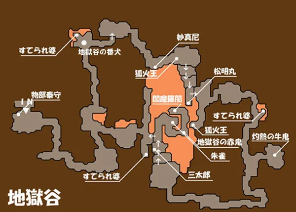 地獄谷:争覇jigokudani_map