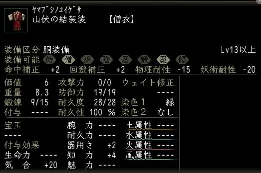 山伏の結袈裟の画像