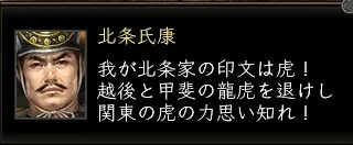 北条氏康:氏康台詞