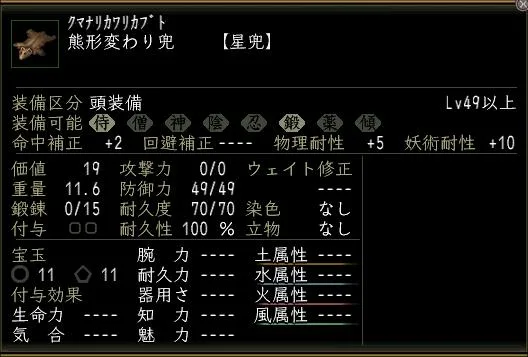 熊形変わり兜の画像