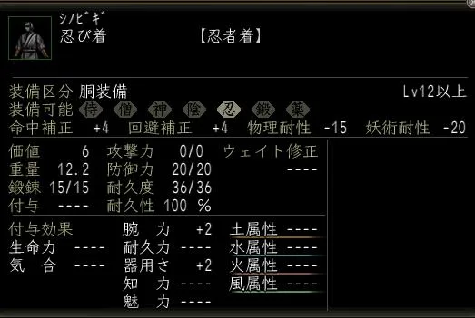 忍び着の画像