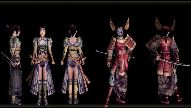 鬼紋甲大陣具足:鬼紋甲♀