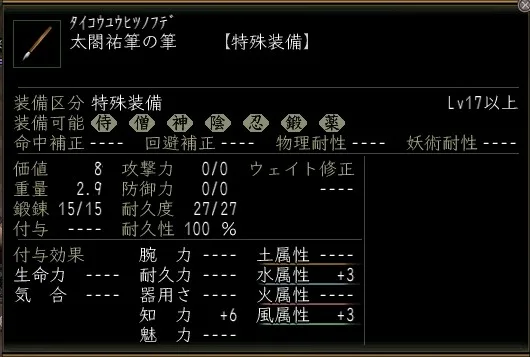 太閤祐筆の筆:太閤祐筆