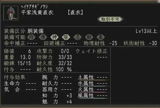 平家浅黄直衣:平家直衣