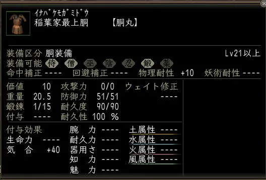 稲葉家最上胴の画像