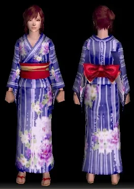 花祭浴衣の画像
