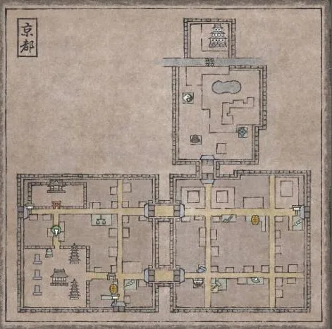 京都地図の画像