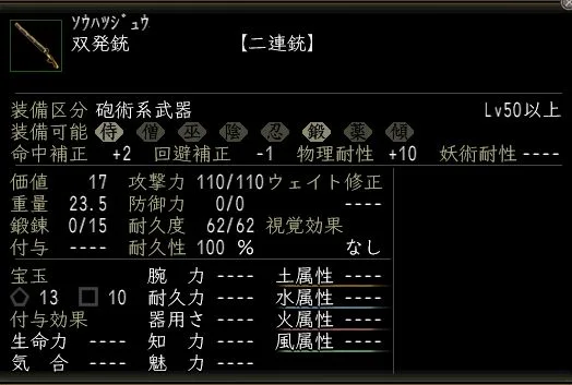双発銃の画像