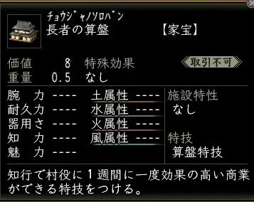 長者の算盤の画像