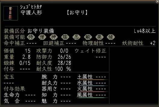 守護人形の画像