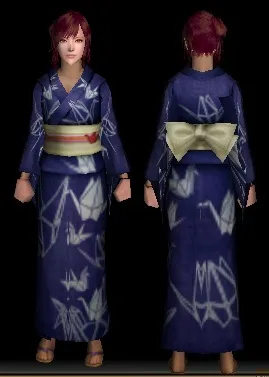 折鶴浴衣・女の画像