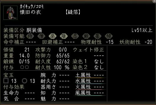 懐旧の衣00の画像