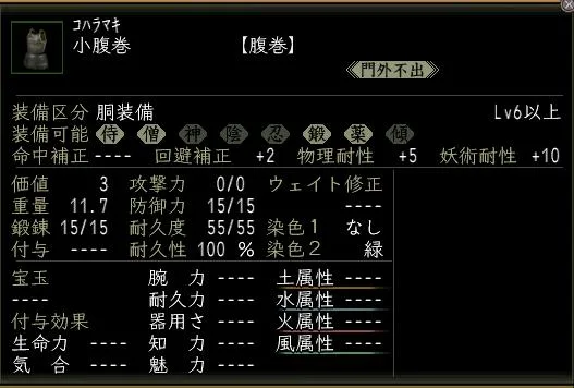 小腹巻の画像
