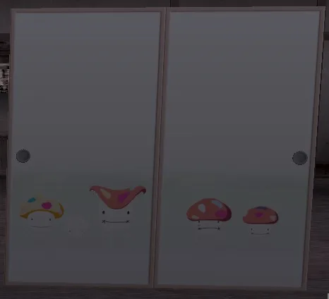 コドモダケの襖グラの画像