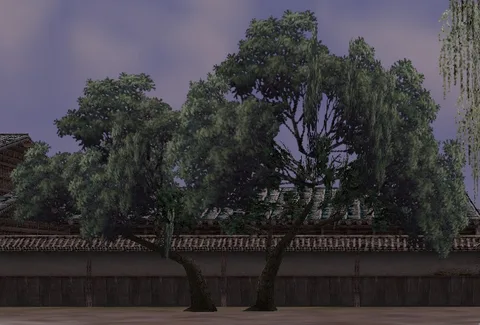 道場勲札交換家具グラフィック一覧：二本植木