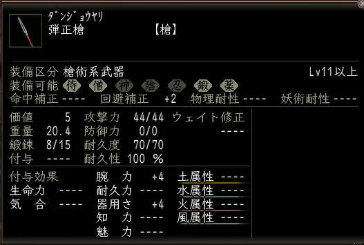弾正槍の画像