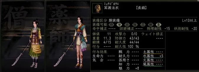 冥護法衣の画像