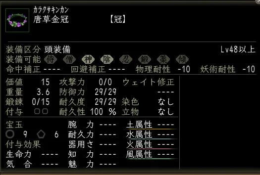 唐草金冠の画像
