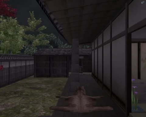 屋根の登り方(武家屋敷編)の画像(2)