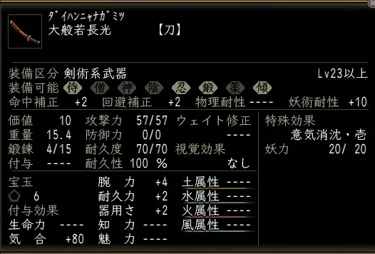 大般若長光の画像