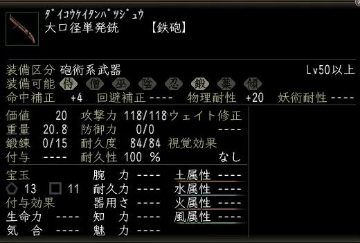 大口径単発銃の画像