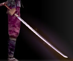刀改装装備グラフィック:真雷斬り・光