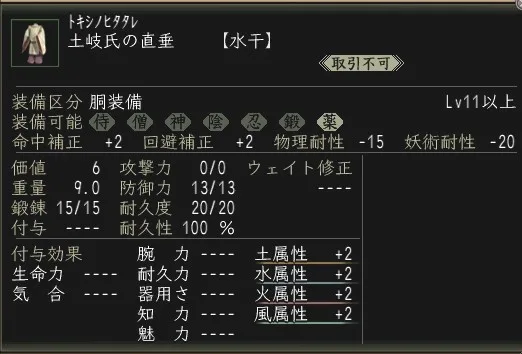 土岐氏の直垂の画像