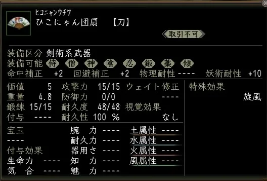 ひこにゃん団扇の画像