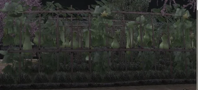 ひょうたん花壇グラの画像