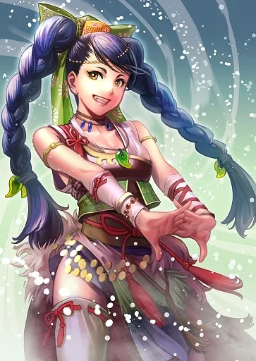湍津姫(軍神絵巻):湍津姫