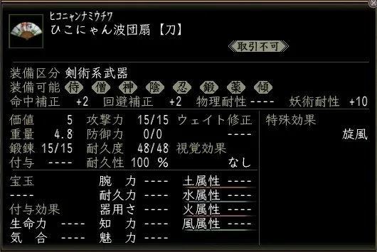 ひこにゃん波団扇の画像