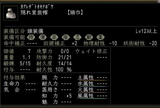 隠れ里翁帽の画像