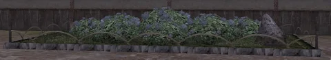 道場勲札交換家具グラフィック一覧：紫陽花花壇