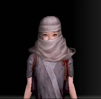 破戒僧の頭巾の画像