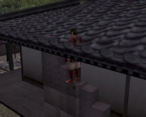 屋根の登り方(武家屋敷編)の画像(7)
