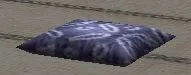 小柄絞りの座布団の画像